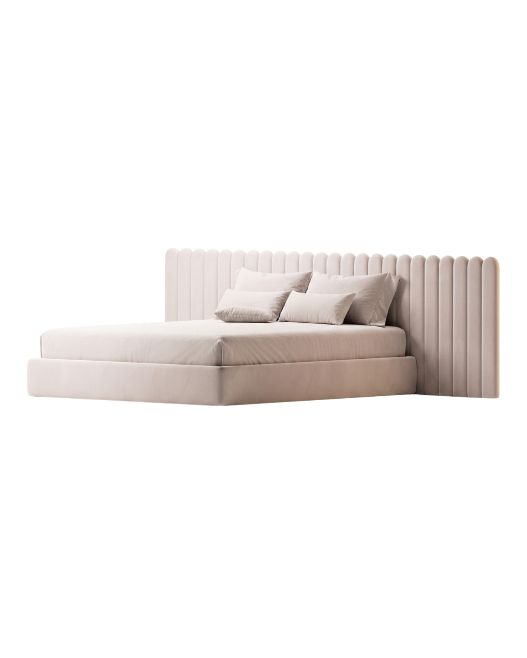 Moreno padded wall headboard panel set